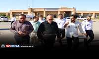 بازدید میدانی رئیس اورژانس کشور از زیرساخت‌های سلامت در مرز چذابه